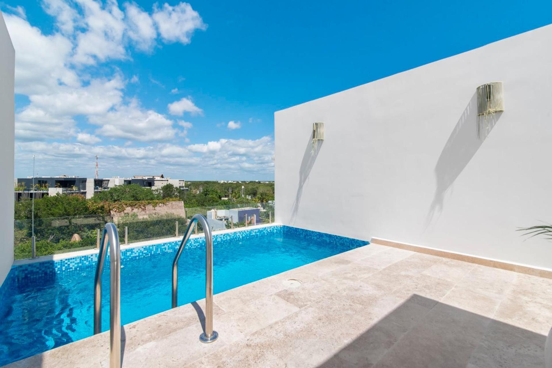 Serenity In The Sky - Studio With Rooftop And Plunge Pool Apartamento Tulum Exterior foto